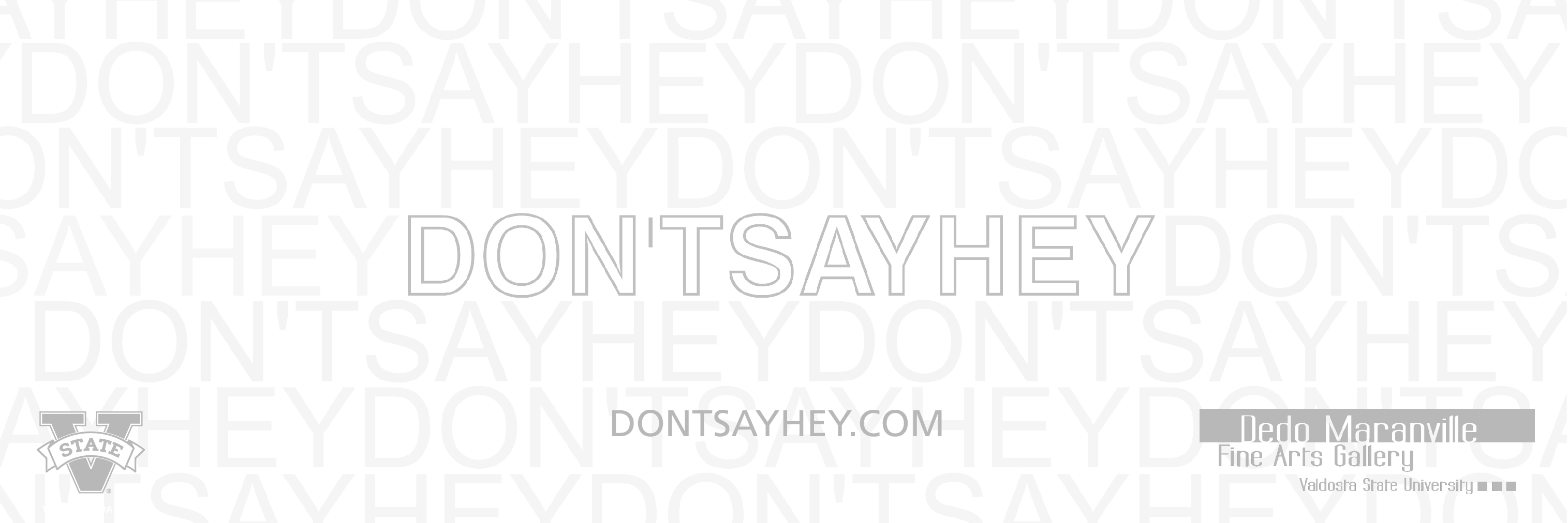 Don't Say Hey